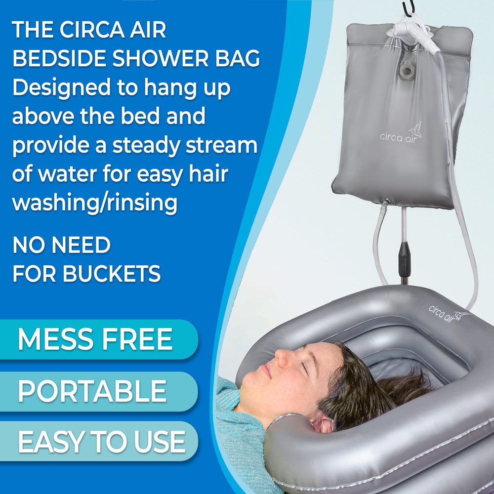 
                  
                    Portable Bedside Shower
                  
                