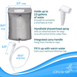 
                  
                    Portable Bedside Shower
                  
                