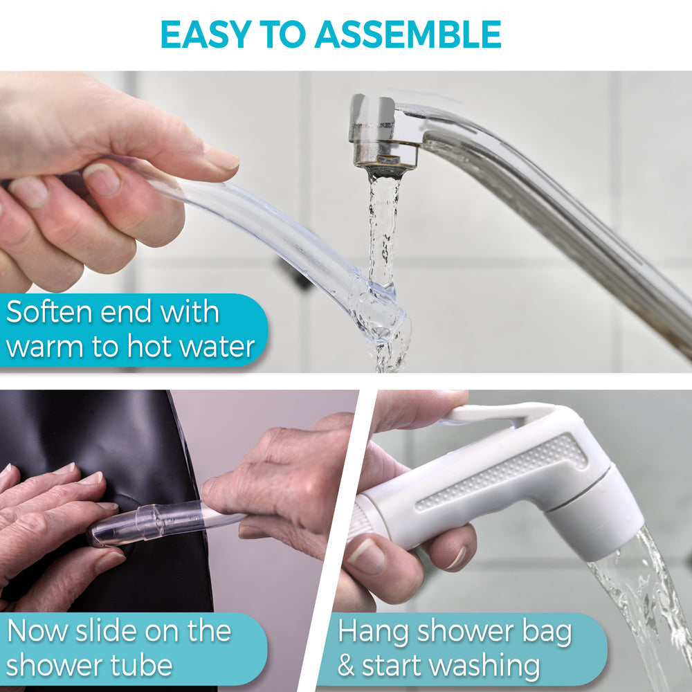 
                  
                    Portable Bedside Shower
                  
                